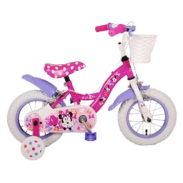 Disney Minnie Cutest Ever! Fiets - 12" - Roze - Twee handrem