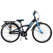 Volare Thombike Fiets - 24 inch - Zwart Blauw -
