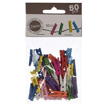Mini Wasknijpers Hout