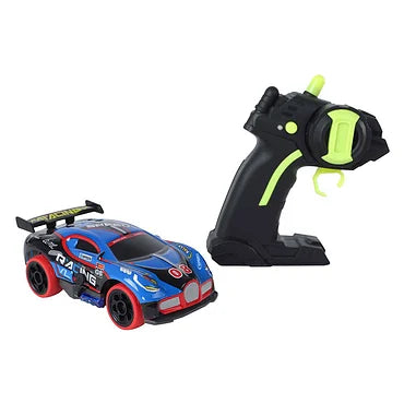 Roadstar RC Bestuurbare Rally Auto met Licht 2.4GHz Blauw