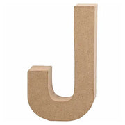 Letter Papier-maché - J
