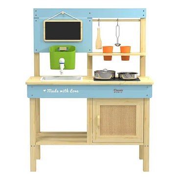 Classic World Houten Buiten Speelkeuken met Accesoires