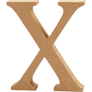 Letter X MDF 8cm