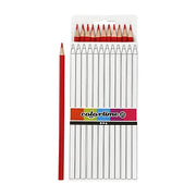 Driehoekige kleurpotloden - Rood