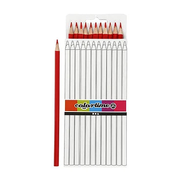 Driehoekige kleurpotloden - Rood