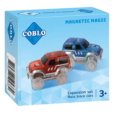 Coblo Racebaan Auto's Magnetisch Bouwspeelgoed