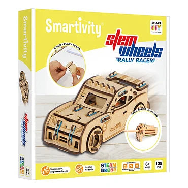 Smartivity  Wheel Racers - Rally Racers Houten Bouwpakket