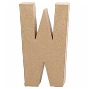 Letter Papier-maché - W
