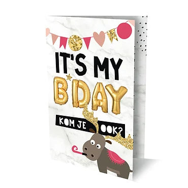 Uitnodigingen B-day