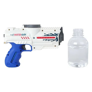 Sun Fun Waterpistool Elektrisch met Fles Wit/Blauw