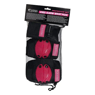 Street Rider Beschermset S - Roze