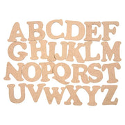 Houten letters A-Z