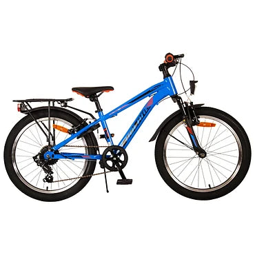 Volare Cross Fiets - 20 inch - Blauw - 6 versnellingen