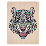 Unieke Houten Puzzel Tijger
