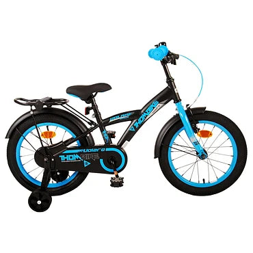 Volare Thombike Fiets - 16 inch - Zwart Blauw