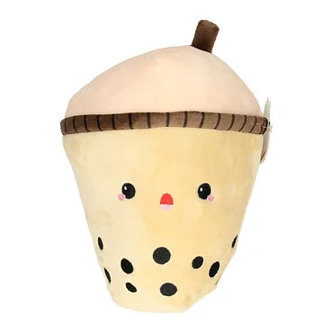 Bubble Tea Pluche Geel