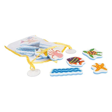 Mini Club Foam Bad Plakfiguren Zeedieren