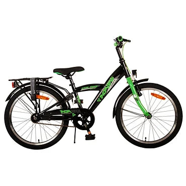 Volare Thombike Fiets - 20 inch - Zwart Groen
