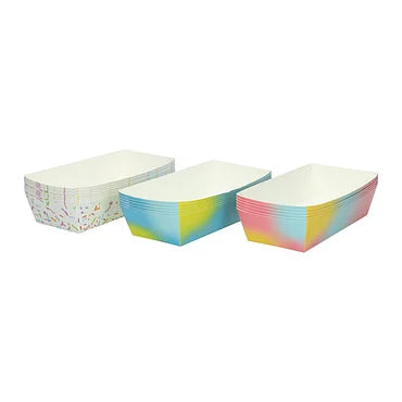Papieren Feest Snackboxen Groot