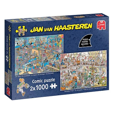 Jan van Haasteren Legpuzzel - De Bouwmarkt en de Verbouwing
