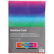 Regenboogpapier A4 180gr