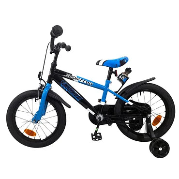 Volare Sportivo Fiets - 14 inch - Blauw Zwart