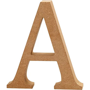 Letter A MDF 13cm