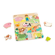 Classic World Houten Inlegpuzzel Boerderij