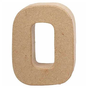 Letter Papier-maché - O