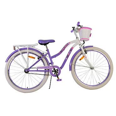 Volare Lovely Fiets - 26 inch - Paars - Twee handremmen