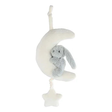Mini Club Muziekmobiel Konijn Pluche Blauw
