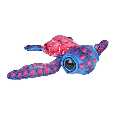 Destination Deep Knuffel Pluche  - Schildpad Roze
