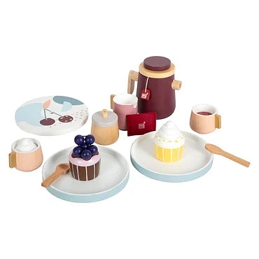 Small Foot - Houten Koffie en Theeset Tasty