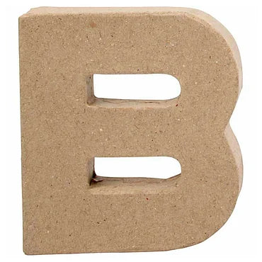 Letter Papier-maché - B