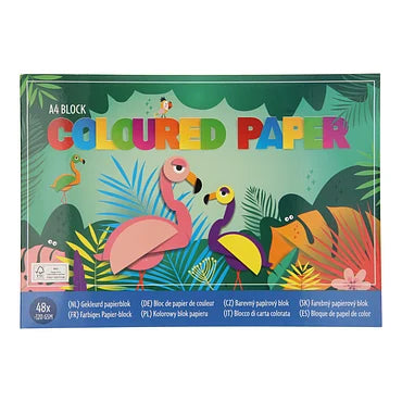 Gekleurd Knutselpapier A4