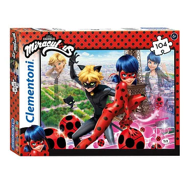 Clementoni Legpuzzel Super Color Miraculous Ladybug