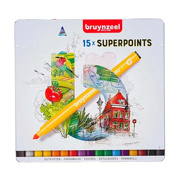 Bruynzeel Viltstiften Superpunt