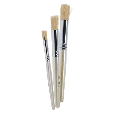 Penselen Stencil Tamponeer Set