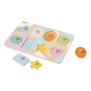 Classic World Houten Noppelpuzzel Vormen