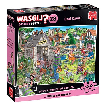 Wasgij Destiny 28 Legpuzzel - De Mancave van Pa