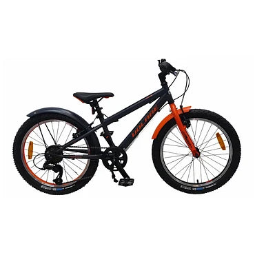 Volare Rocky Fiets - 20 inch - Grijs Oranje