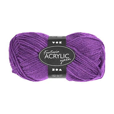 Acrylgaren Neon - Paars