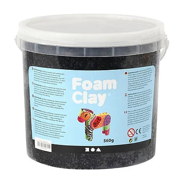 Foam Clay - Zwart