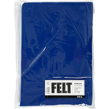 Hobbyvilt Blauw A4