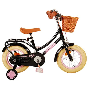 Volare Excellent Fiets - 12 inch - Zwart