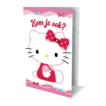 Uitnodigingen Hello Kitty