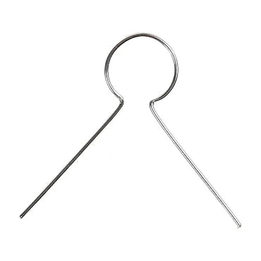 Metalen hanger - Verzilverd