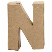 Letter Papier-maché - N