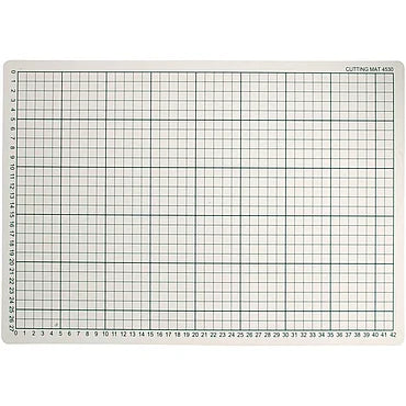 Snijmat Rubber met Rasterlijnen