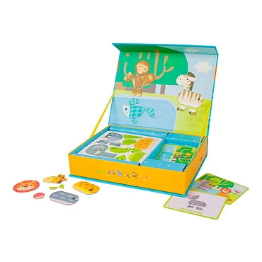 Classic World Magneetspel Bosdieren